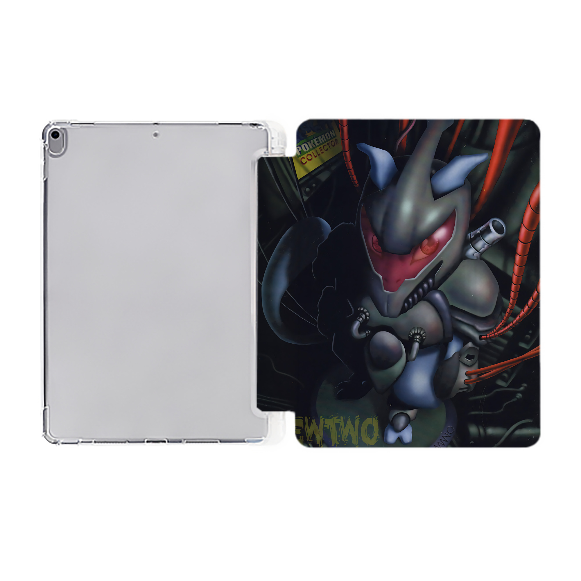 （画像用） ポケットモンスター Pokémon IPad ケース ペン収納付き 三つ折りスタンド PUレザー×シリコン 対応機種9.5/10.5/10.9インチ